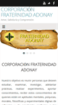 Mobile Screenshot of fraternidadadonay.com